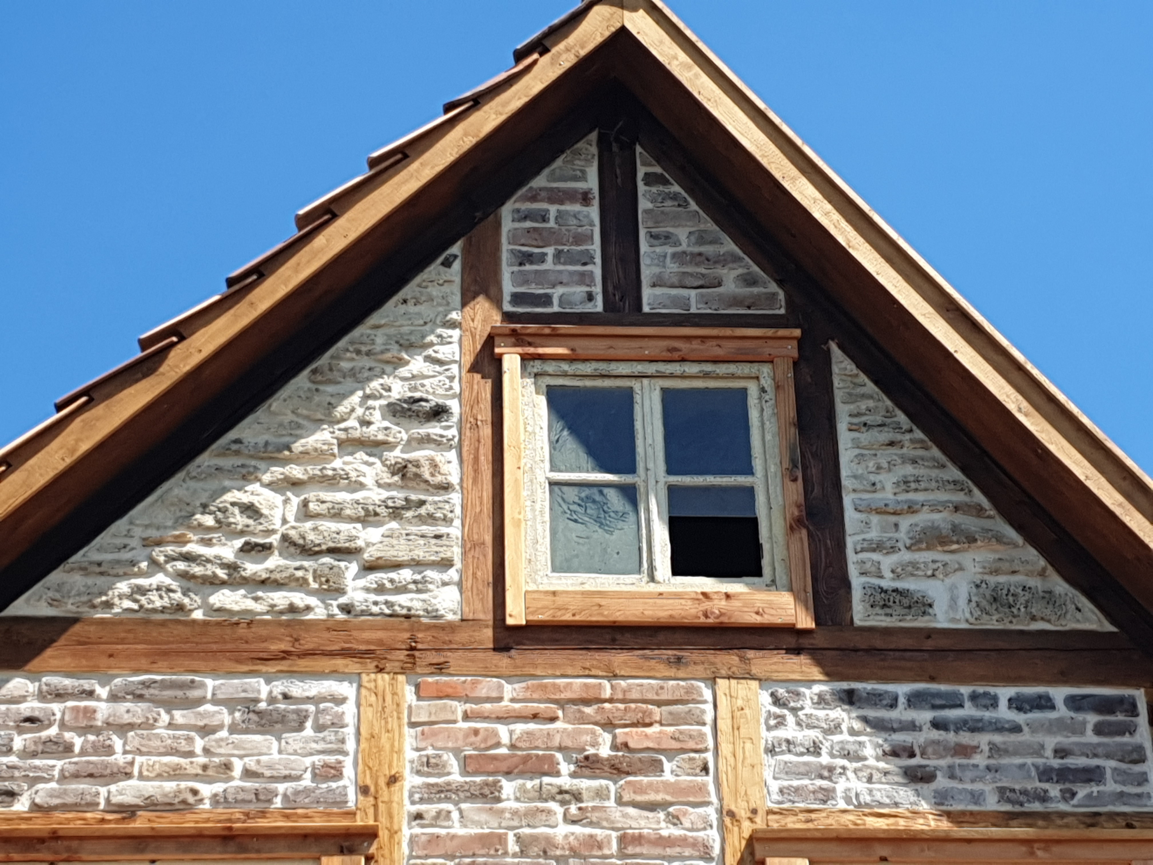 Fachwerkhaus Giebel Detail