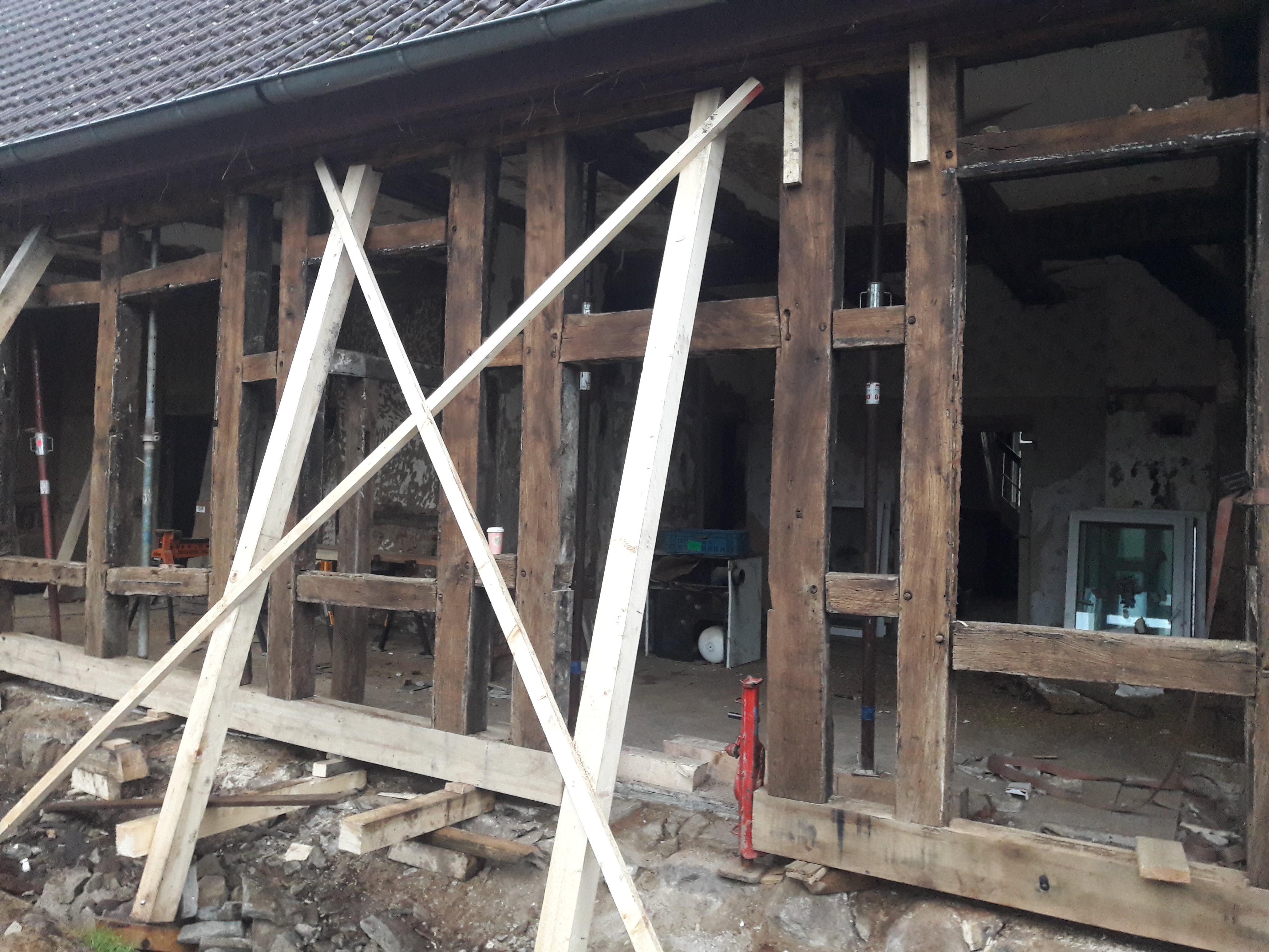 Fachwerkhaus Außensanierung